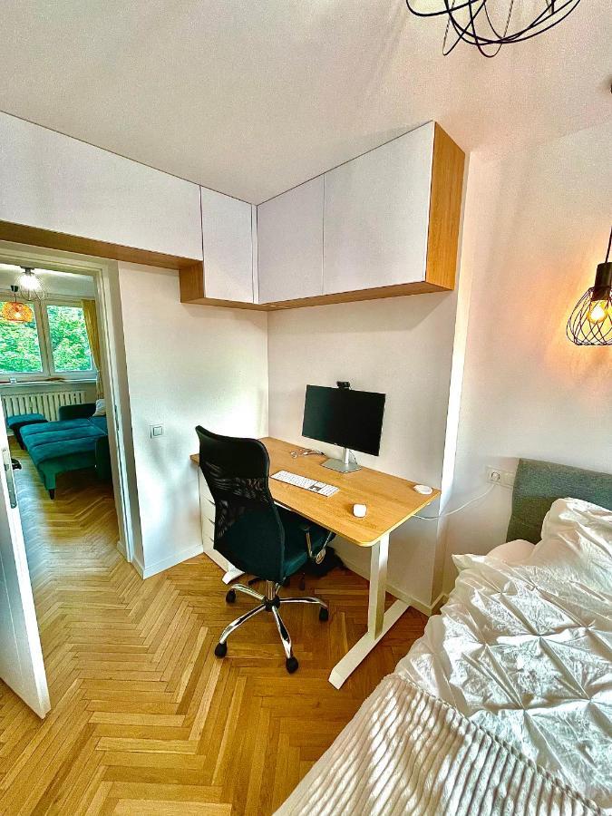 Luxurious Boho Style Apartm. *Home Office* +Desk Katowice Bagian luar foto